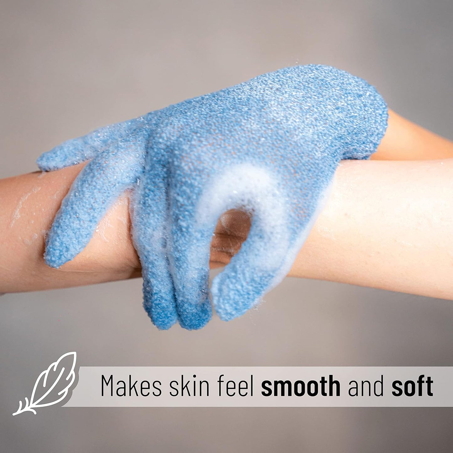 Revitalize Your Skin with 4 Pcs Exfoliating Hand Gloves - Ultimate Scrub Experience!