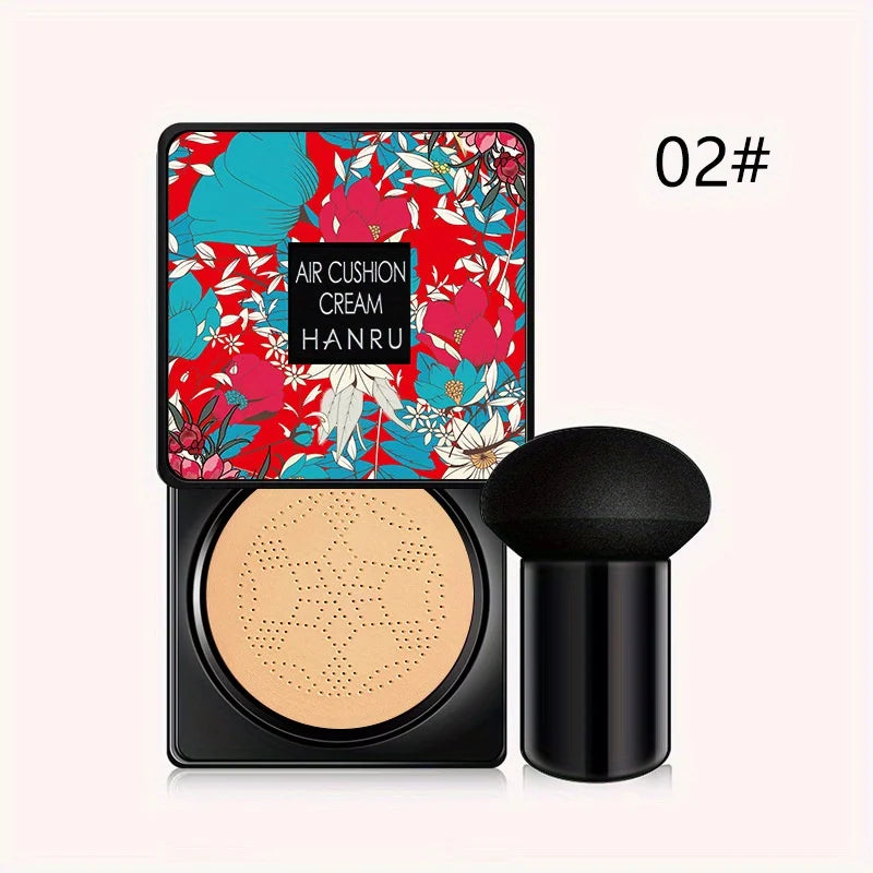 Revitalize Your Skin with Mushroom Infused Air Cushion BB Cream - Moisturizing Concealer & Foundation in One!