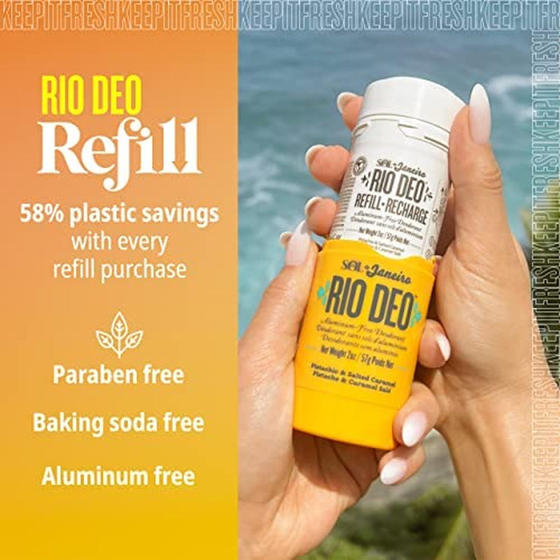Rio Deo Refillable Aluminum Free Deodorant