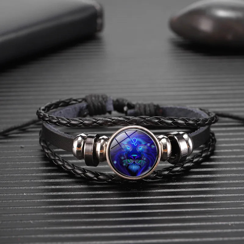 Zodiac Signs Constellation Charm Bracelet