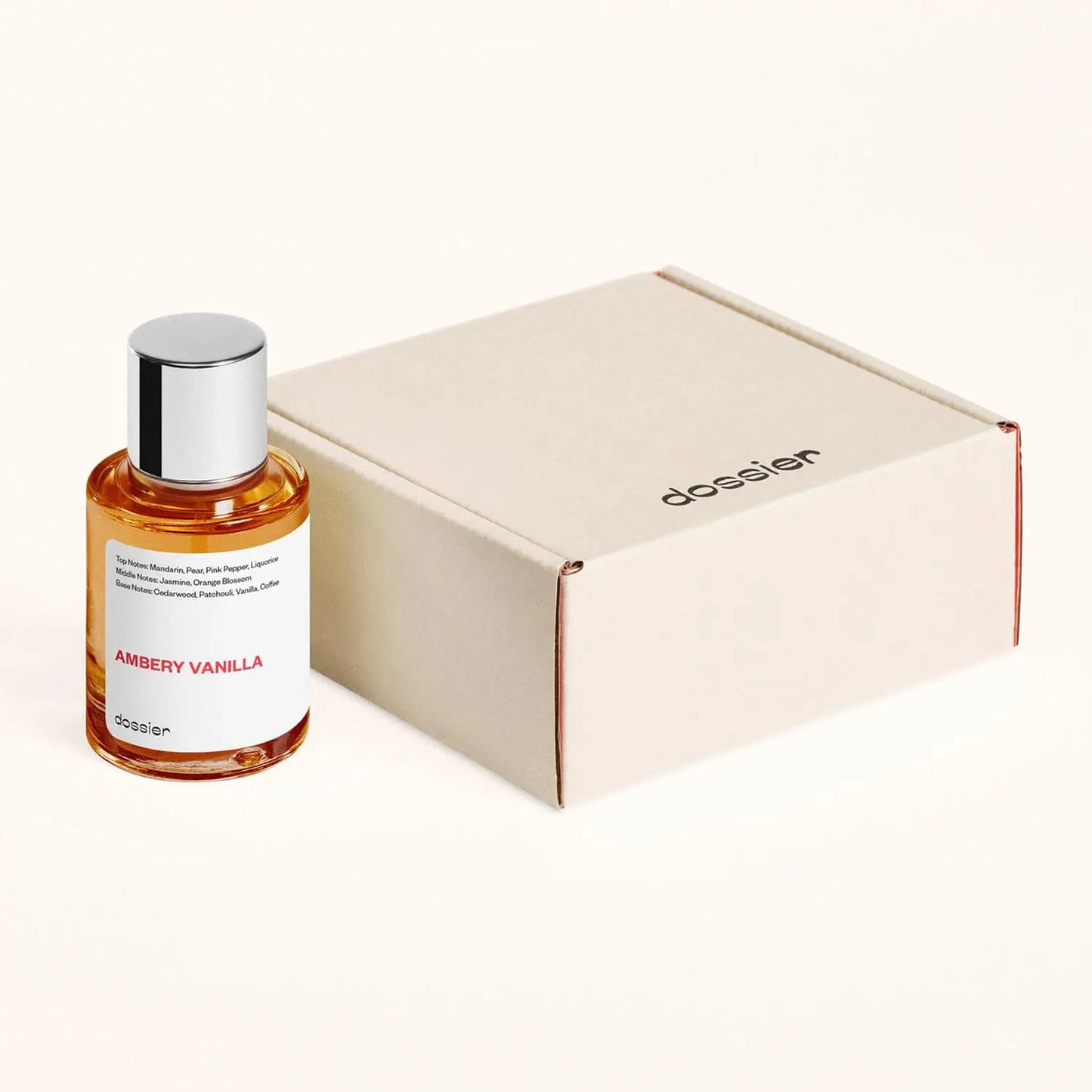 Dossier - Ambery Vanilla 1.7Oz (50Ml) - Eau De Parfum - Inspired by Y S.L'S B.Lack O.Pium - Long-Lasting Fragrance - Feminine