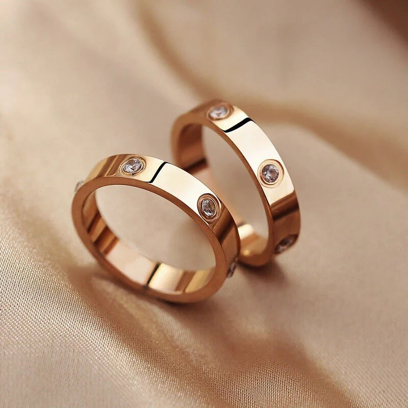 Bangle/ Ring Set -Stainless Steel Jewelry