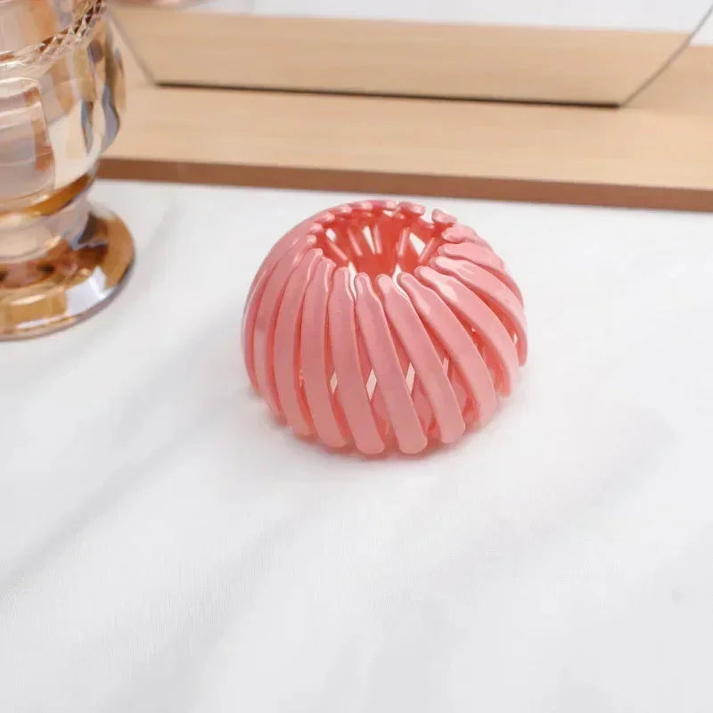 Elegant Bird Nest Hair Claw for Chic Updos