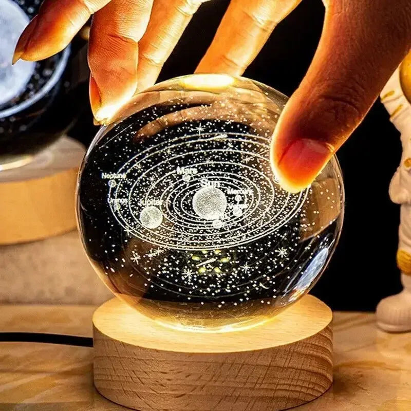 Crystal Ball -3D Planet Ball -Light