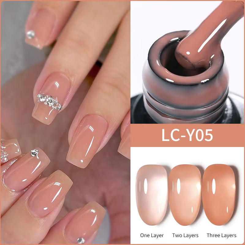 3-in-1 Platinum Rose Gold Cat Magnetic Gel Nail Polish - 7ML Moonlight Glitter UV Varnish for Stunning Semi-Permanent Manicures