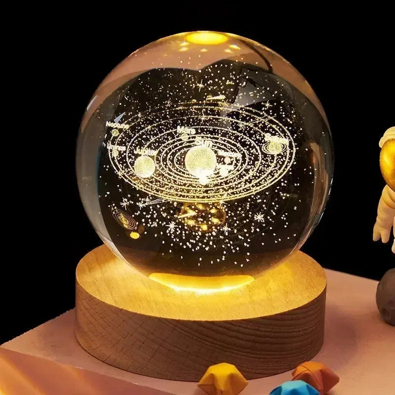 Crystal Ball -3D Planet Ball -Light
