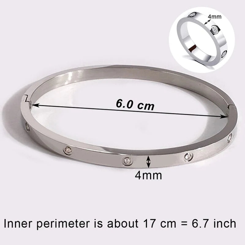 Bangle/ Ring Set -Stainless Steel Jewelry
