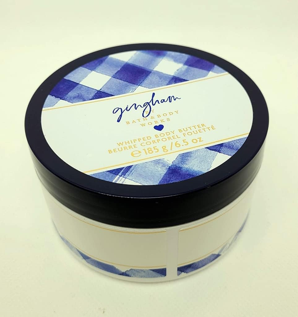 Indulge in Luxurious Gingham Whipped Body Butter