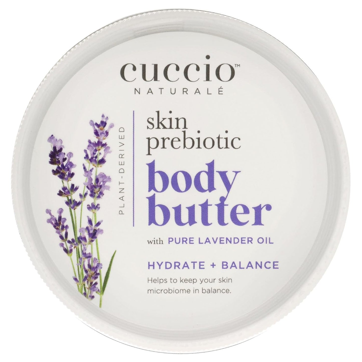 Luxurious Lavender Skin Prebiotic Body Butter - Unisex 8 Oz Moisturizer