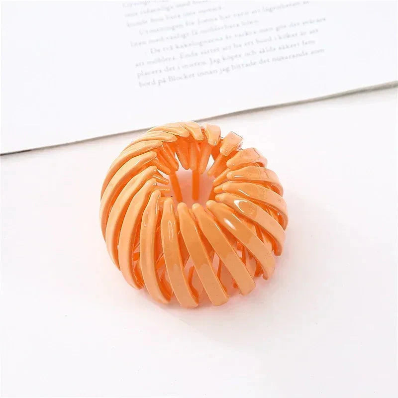 Elegant Bird Nest Hair Claw for Chic Updos