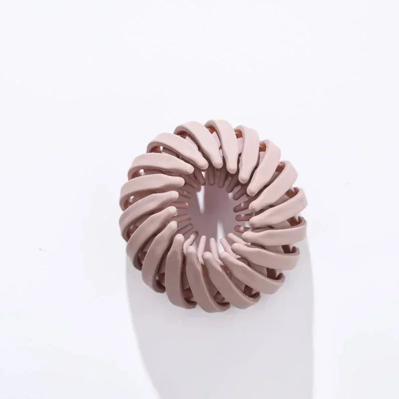 Elegant Bird Nest Hair Claw for Chic Updos