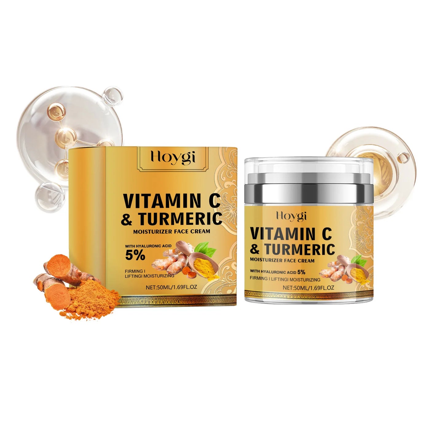 Revitalizing Turmeric Cleanser - Control Oil, Banish Dark Spots, Fight Acne & Brighten Skin with Vitamin C!