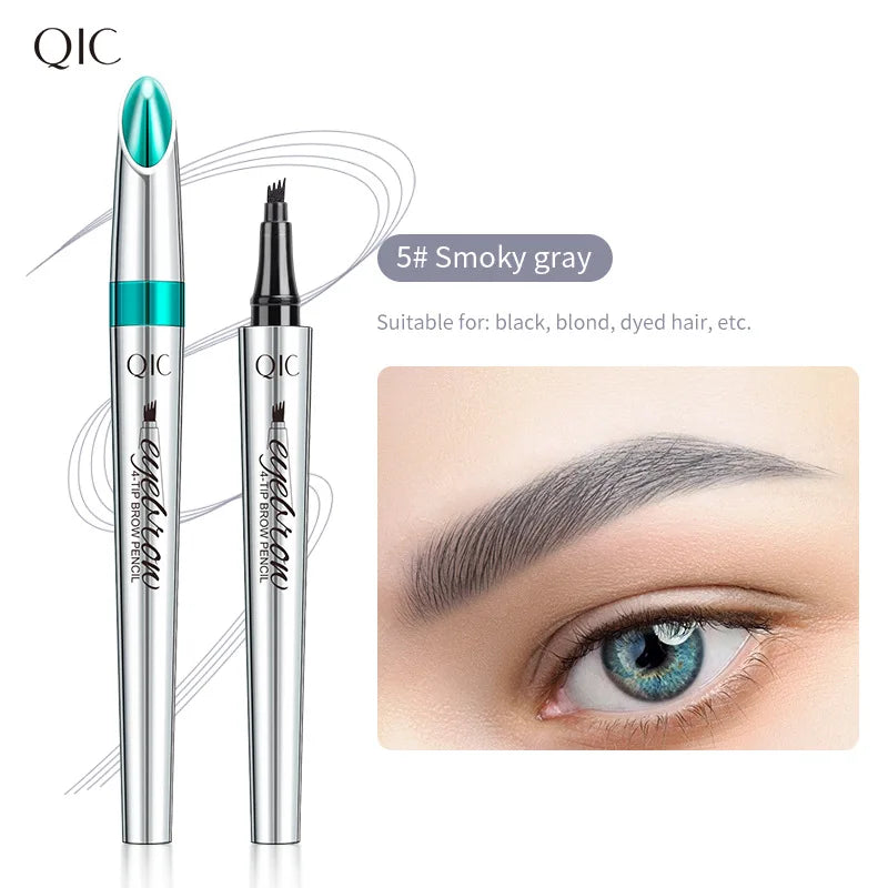 Liquid Eyebrow Pencil 3D Waterproof -Long Lasting Natural Dark Brown