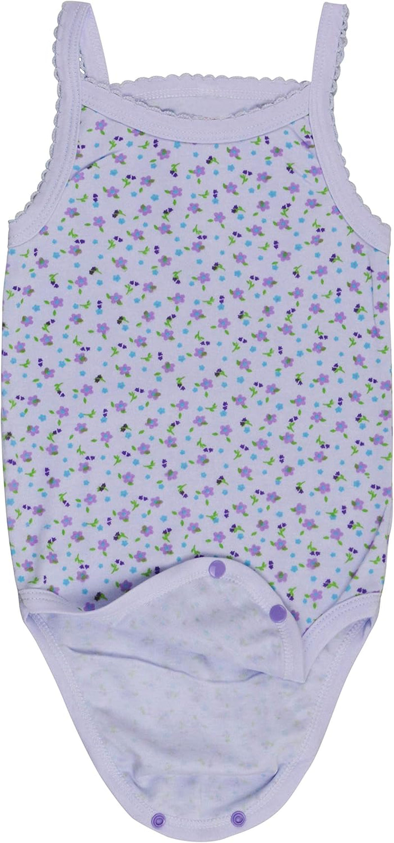 Baby Girls' 4 Pack Overall One-Piece Bodysuit