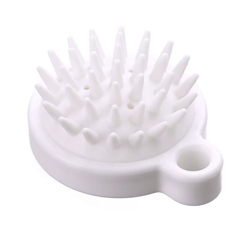Revitalize Your Scalp with the Silicone Shampoo Massager – Ultimate Hair Therapy Brush for Relaxing Acupuncture Point Massage!