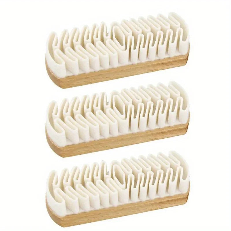 Leather Brush for Suede Boots -Shoe Cleaner- White Rubber Crepe Shoe Brush- Household Necessary- Your UGG's can now be cleaned with this brush!