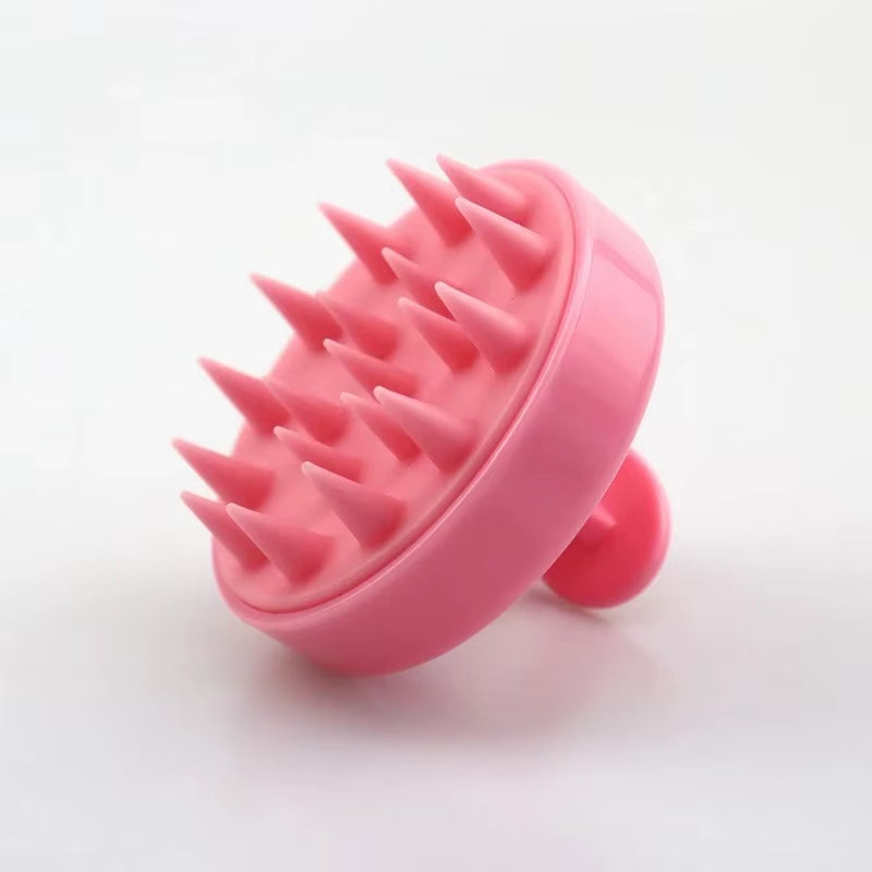 Revitalize Your Scalp with the Silicone Shampoo Massager – Ultimate Hair Therapy Brush for Relaxing Acupuncture Point Massage!