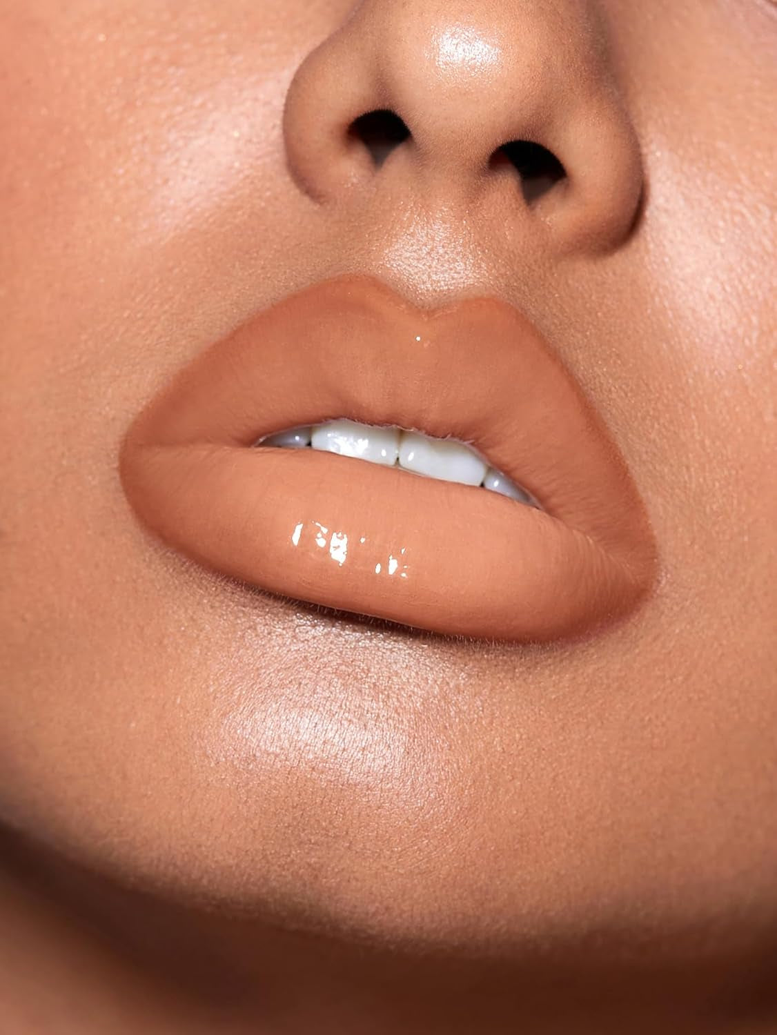 Soft 90'S Glam 3-In-1 Lip Liner Moisturizing Plant Extracts Long Lasting Liquid Lipstick Plumping Lip Gloss Makeup Set - Pouty Nude