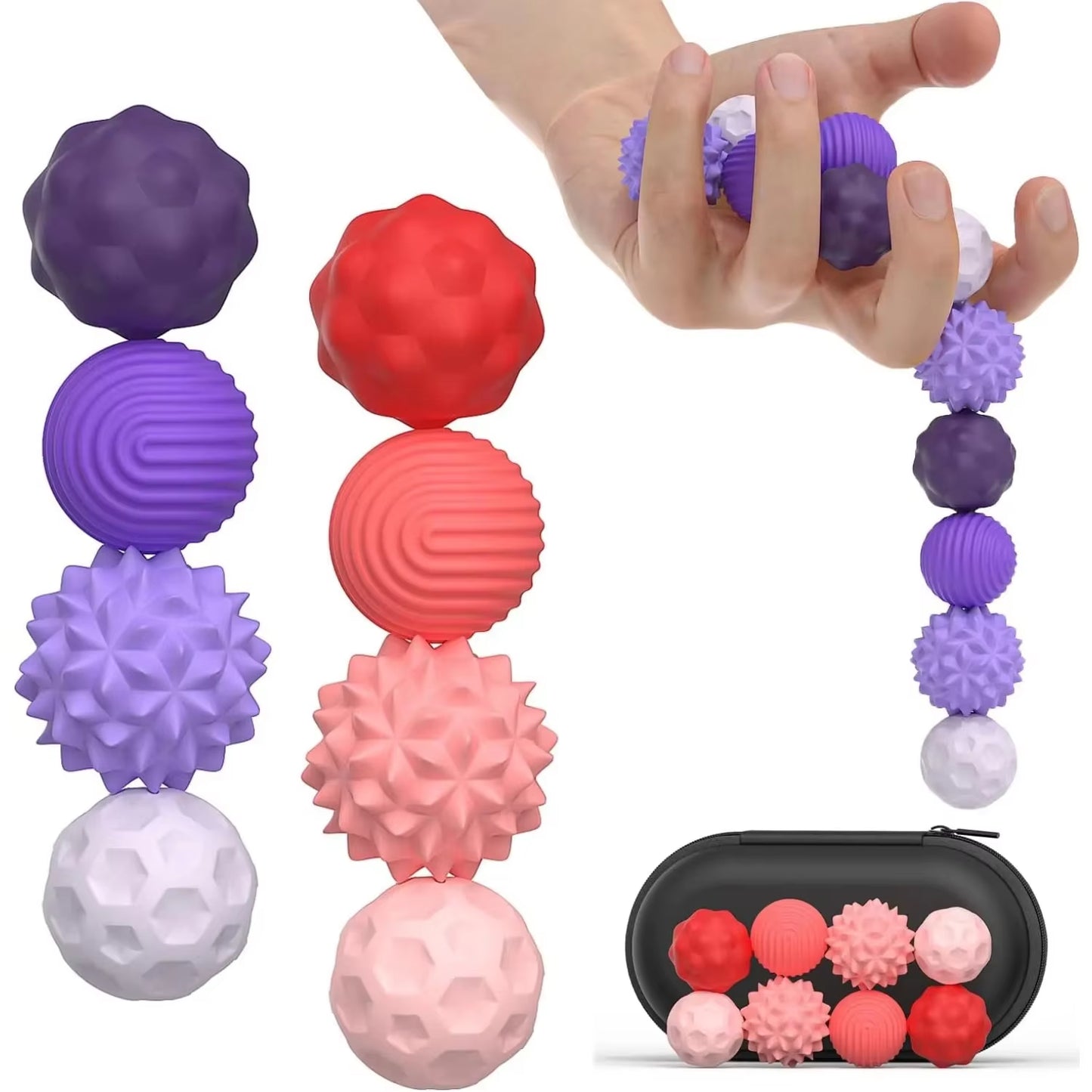 Magnetic Sensory Balls- Fidget Toy - Calming , Anxiety/Stress Relief Sensory Toy- Kids & Adults