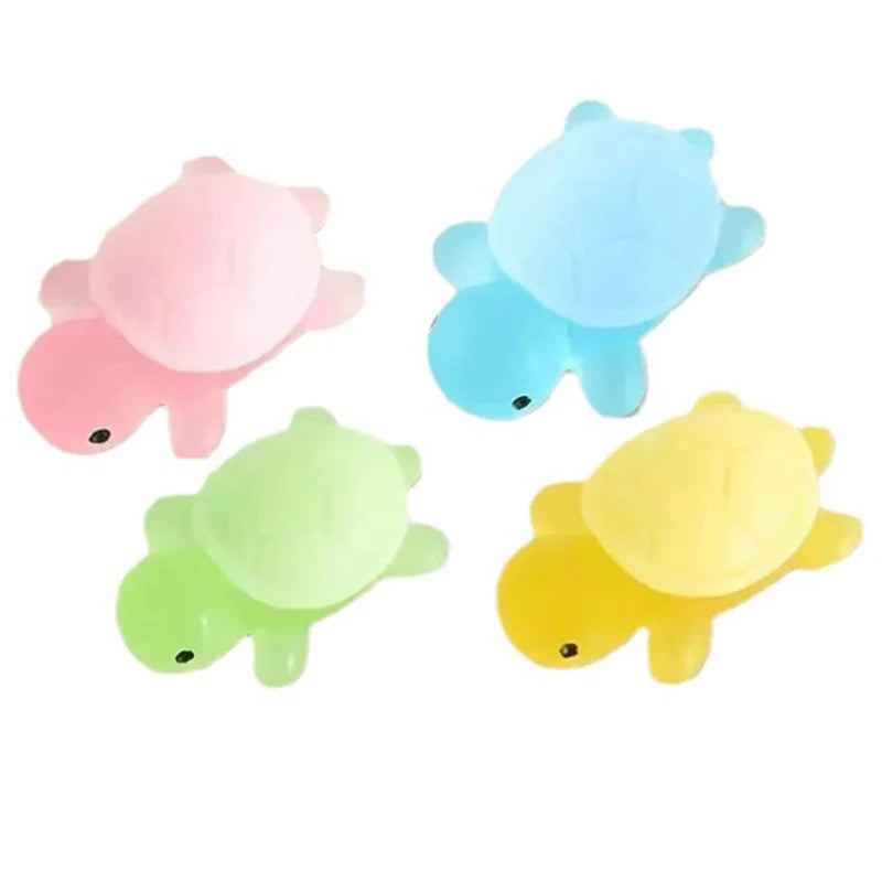 Little Turtle Handmade Essential Oil Soap -4 Pieces -Sensory fun for Bathing-Easy to Bring When Traveling