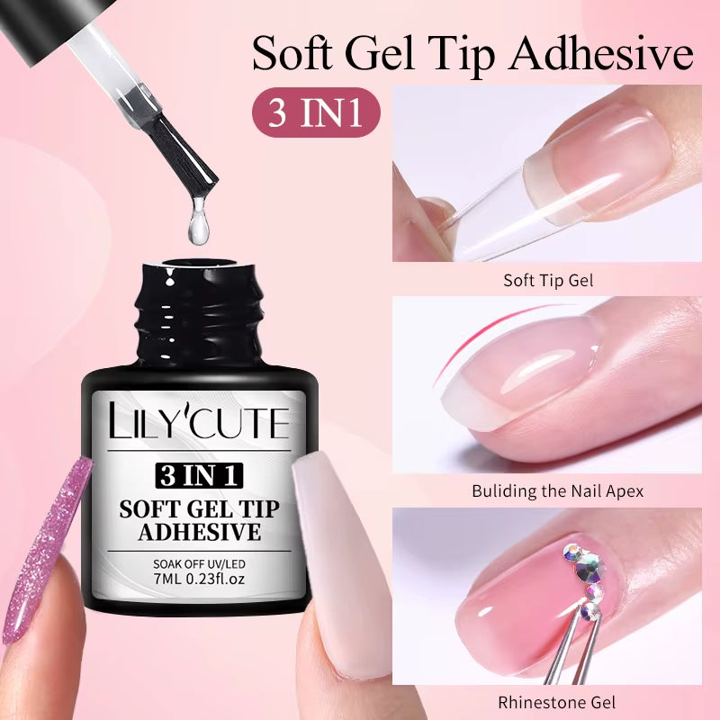 3-in-1 Platinum Rose Gold Cat Magnetic Gel Nail Polish - 7ML Moonlight Glitter UV Varnish for Stunning Semi-Permanent Manicures