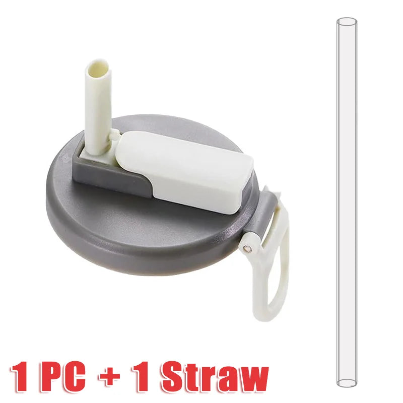 2025 Multifunctional Soda Straw Cover Leak-Proof Portable Beverage Sealing Cover & Straw Set High-Quality Recyclable Beveragelid