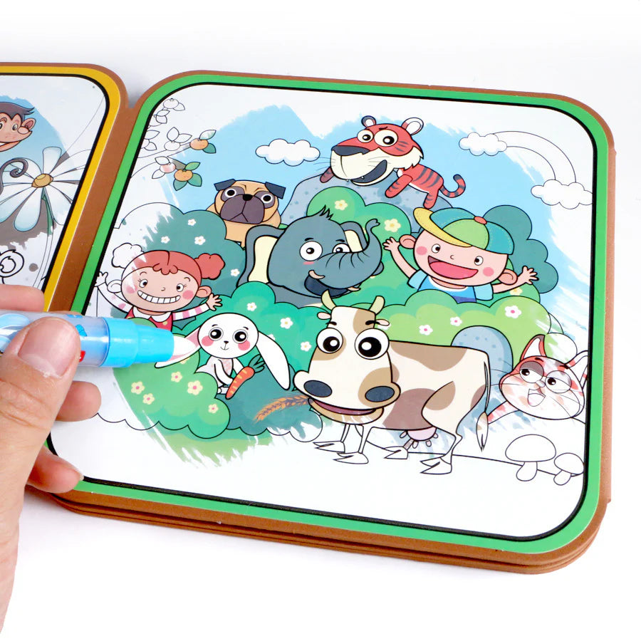 Magic Water Picture Book That Can Be Colored Repeatedly - Children Educational Toys