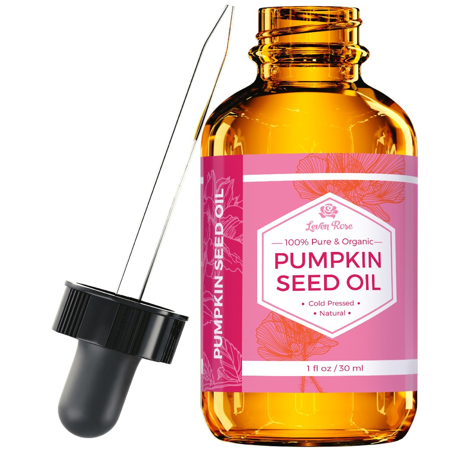 Premium Pumpkin Seed Oil for Hair Growth 2 Oz - 100% Pure Moisturizing Oil for Healthy Hair, Skin & Nails