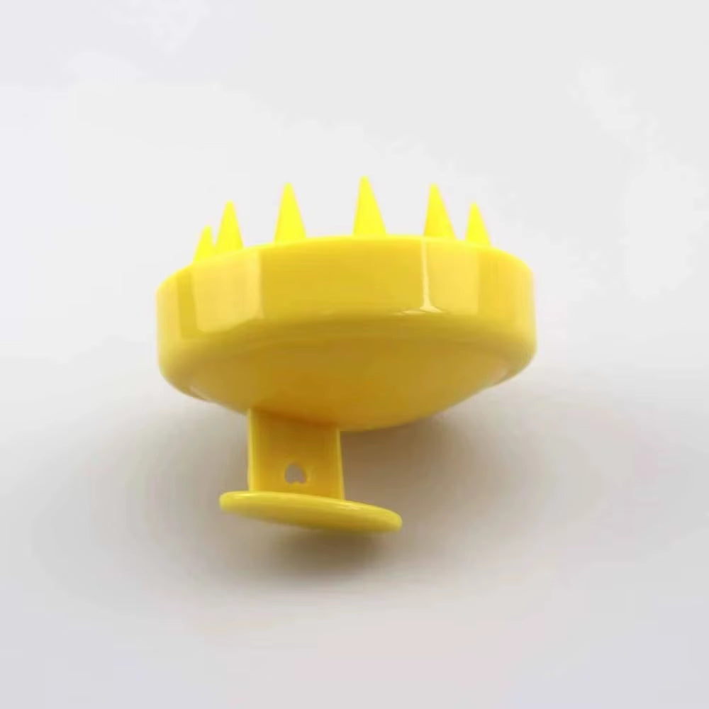 Revitalize Your Scalp with the Silicone Shampoo Massager – Ultimate Hair Therapy Brush for Relaxing Acupuncture Point Massage!