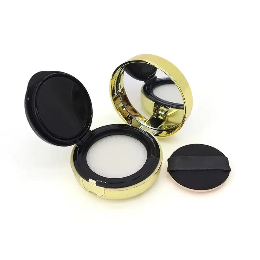 Empty Air Cushion Puff Box Portable Foundation DIY Boxes with Mirror Sponge BB Cream Cosmetic Case Container Beauty Makeup Tools