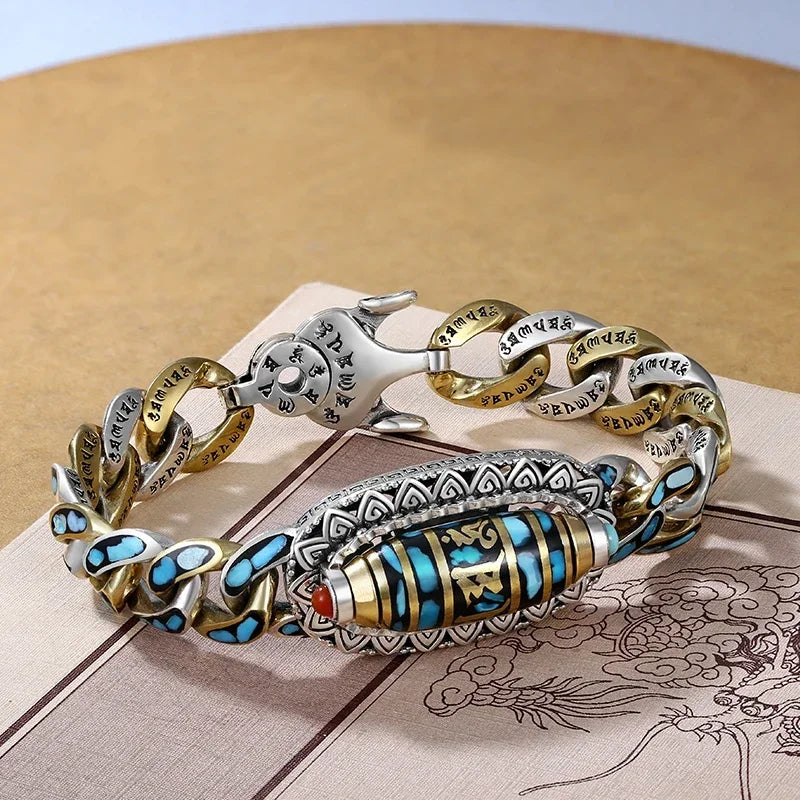  Men's Bracelet- Personality Nine Eye Pearl Bracelets High-End Gift Fashion Jewelry
