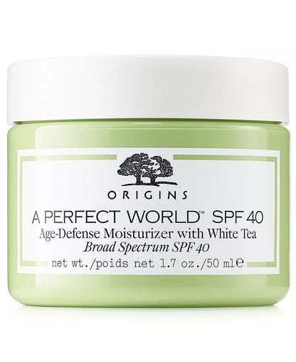 A Perfect World SPF 40 Moisturizer with White Tea, 1.7 Oz.