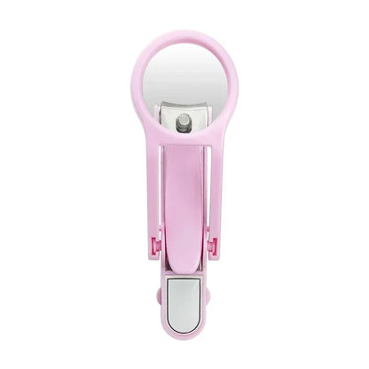 1Pc Nail Clipper with Magnifying Glass- Elderly Helpful 