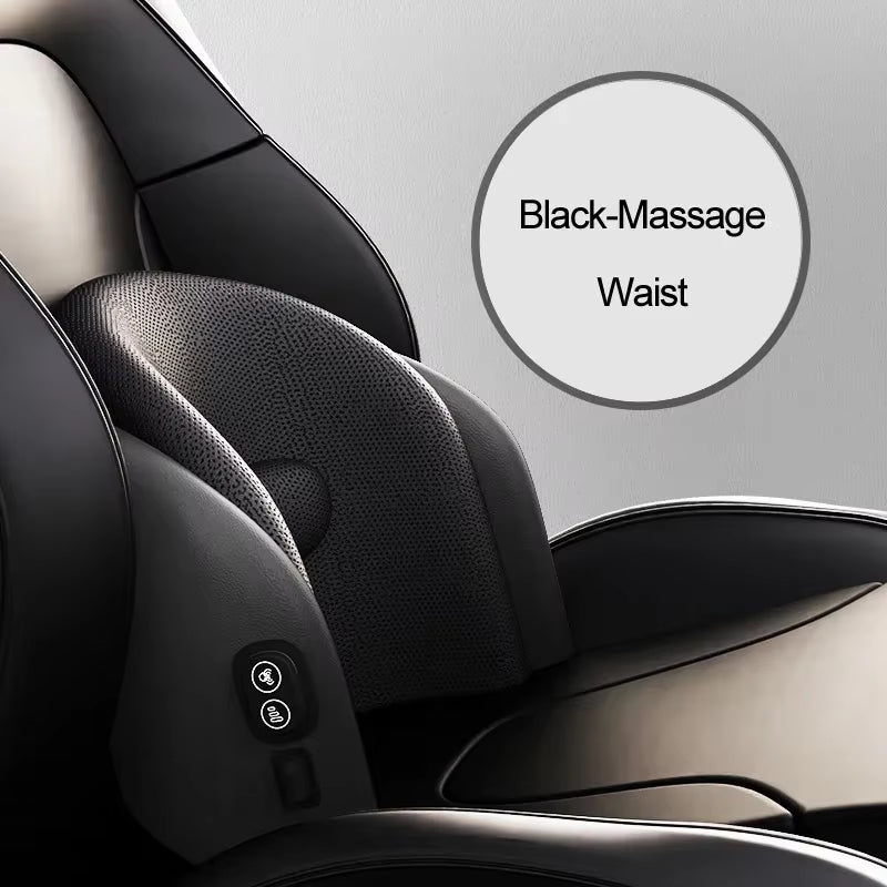 Car Neck Cushion Lumbar Support Electric Men Massage Neck Car Neck Pillow Outdoor Accessories Home Car Massage Neck Pillow Waist