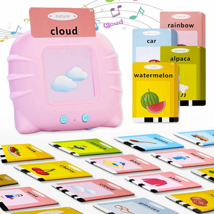 Talking Flash Cards- Alphabet Pocket Speech Toys -Therapy -Sensory Toys -Educational Fun & Games 