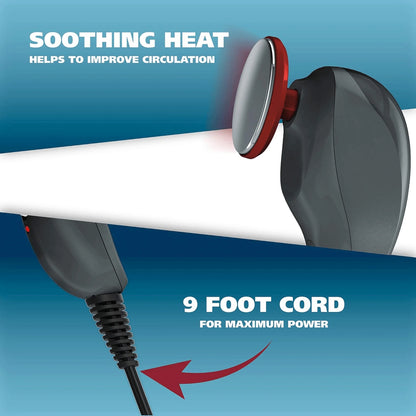 Wahl 2-Speed Handheld Heat Therapy Therapeutic Full-Body Massager