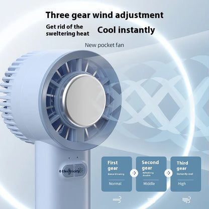 Mini Turbo Jet Fan - Supercharged Portable Ice Cold Breeze with High Wind Speed