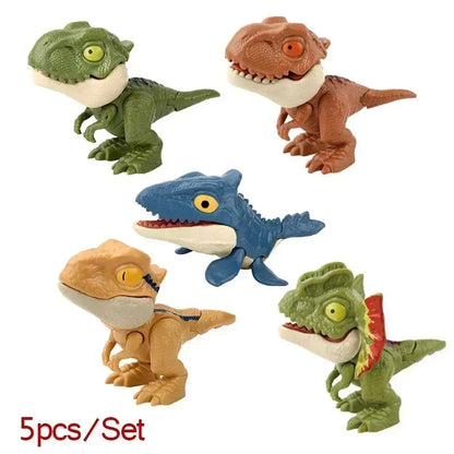 5/10Pcs Finger Dinosaur Toy- Songs and Fingerplays 
