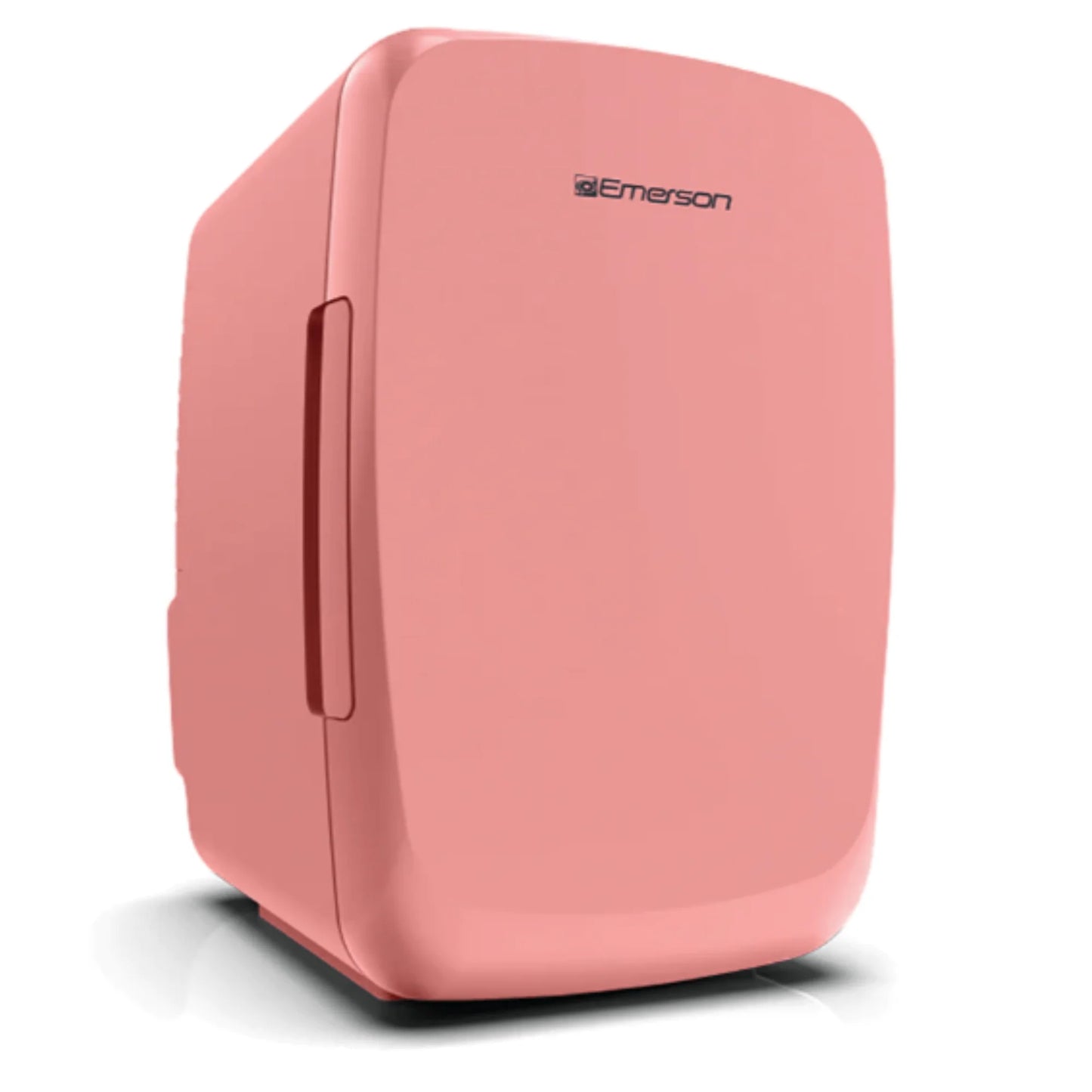 Compact Mini Fridge Cooler with Secure Latch - Perfect for 6 Cans on the Go!