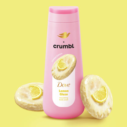 Crumbl Moisturizing Liquid Body Wash Lemon Glaze, 20 Oz