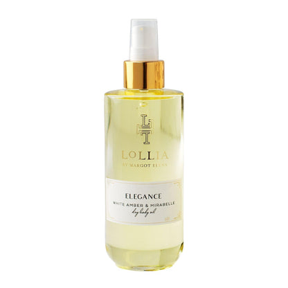 Luxurious Breathe Dry Body Oil - 6.8 Oz. Peony & White Lily Scent for All Skin Types, Deeply Moisturizing & Scented Body Oil for Women