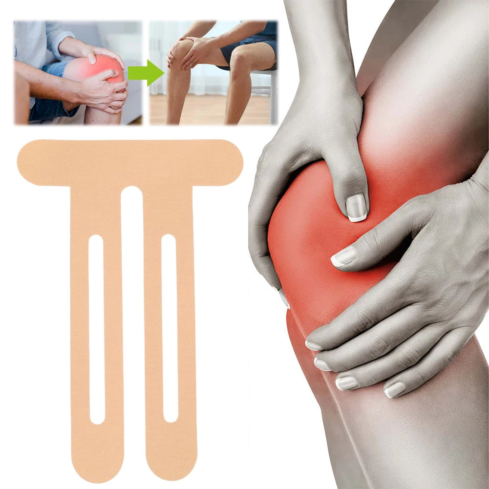 10/5 Pcs Breathable Kinesiology Tape - Cotton Athletic Support Patches for Knee Stability & Sports Protection