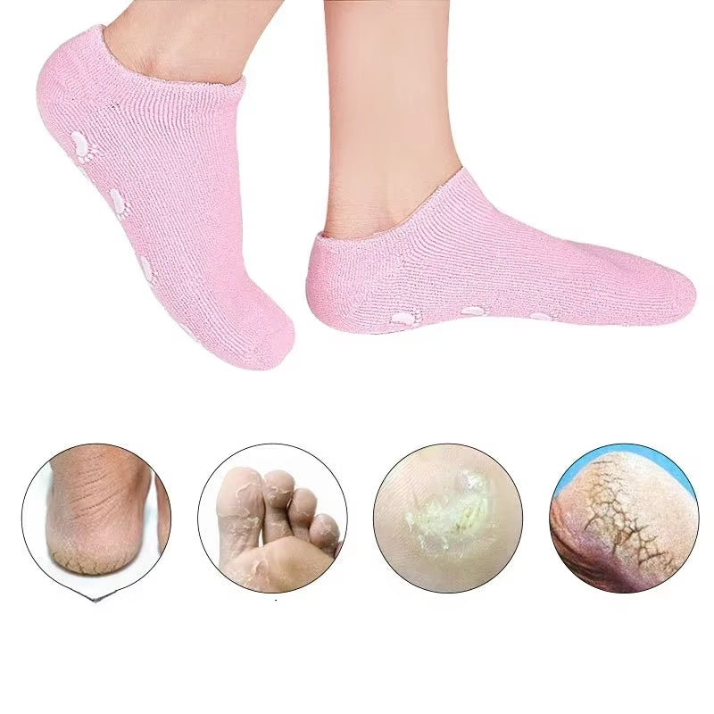 Gel Socks- 1 Pair  -Moisturizing - Beauty Foot Care - Feet Care