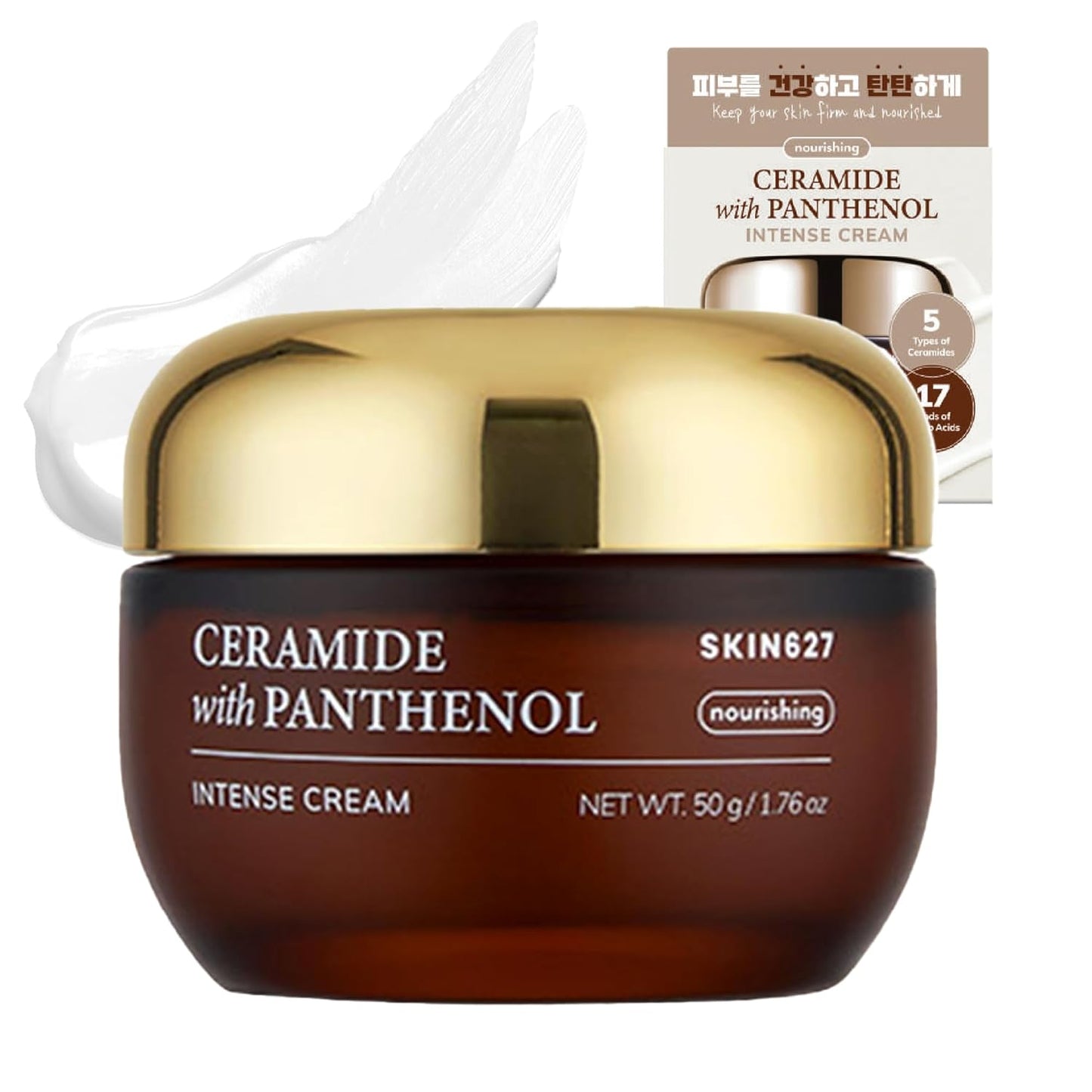 SKIN627 Daily Face Moisturizer, Face Cream, Facial Cream 1.76 Oz Korean Skin Care Korean Moisturizer (Vitamin)