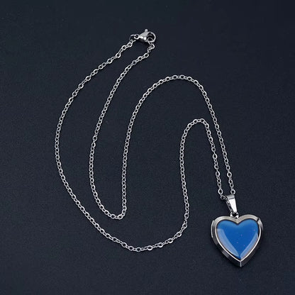 Color Change Mood Locket- Heart Love Pendant