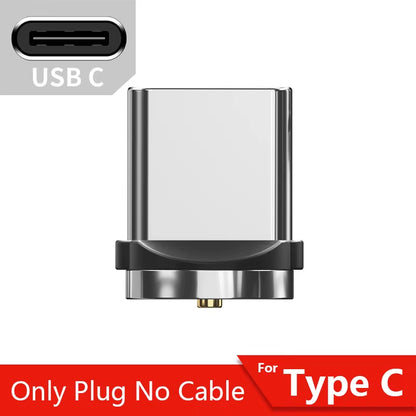 540 Rotate Magnetic Cable Fast Charging Magnet Charger Micro USB Type C Cable Mobile Phone Wire Cord for Iphone Xiaomi