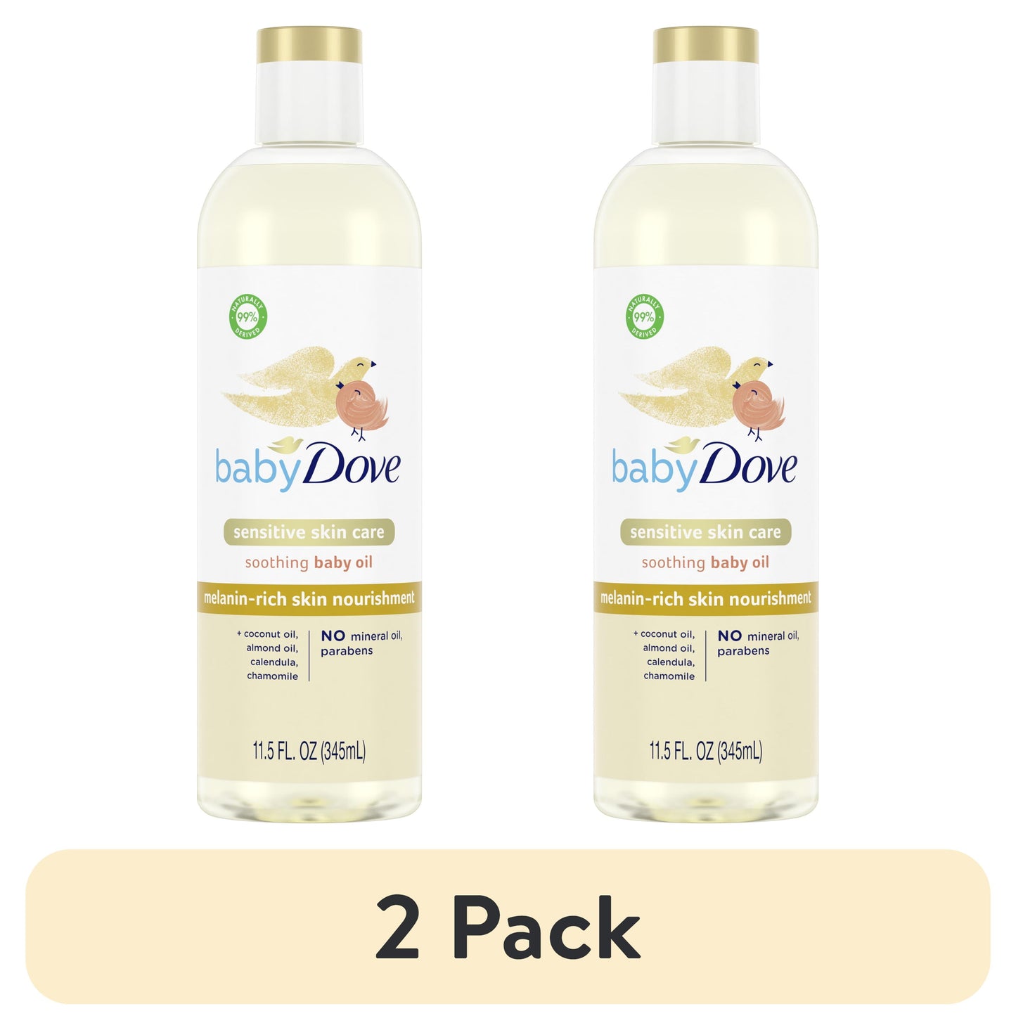  Melanin-Rich Skin Nourishment Baby Oil Sensitivity All Newborn Skin, 11.5 Oz