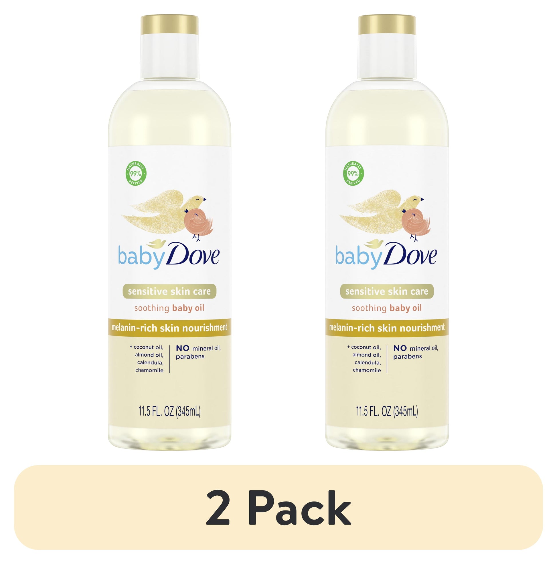  Melanin-Rich Skin Nourishment Baby Oil Sensitivity All Newborn Skin, 11.5 Oz
