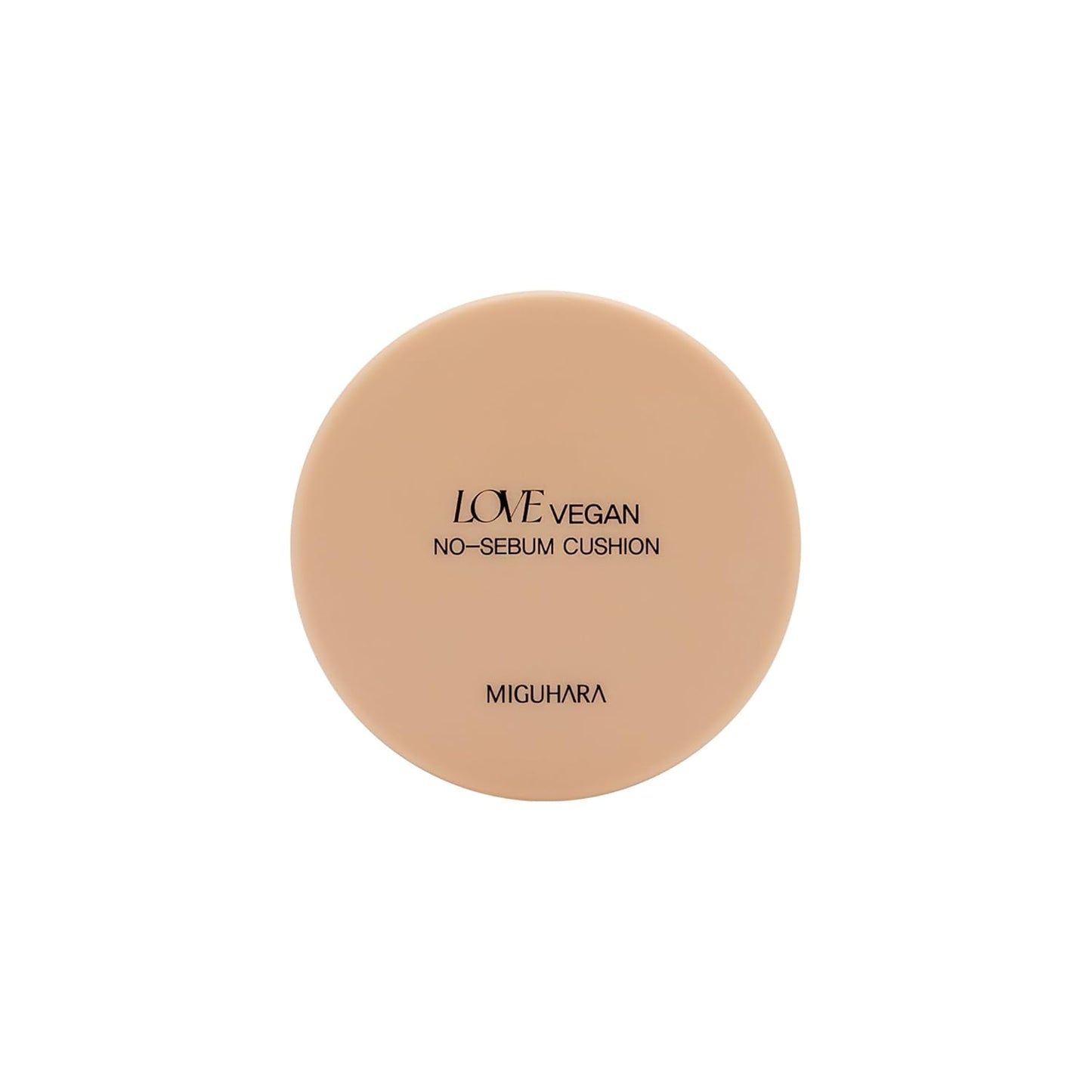 LOVE Vegan No-Sebum Cushion | K-Beauty No Sebum Cushion (15G/0.52 Oz.)