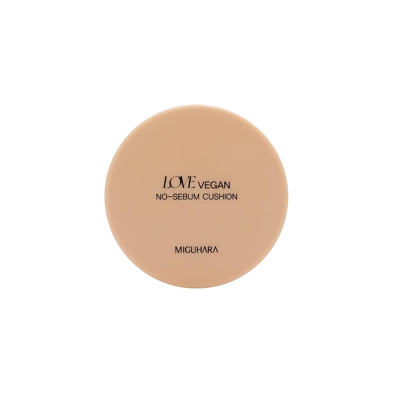 LOVE Vegan No-Sebum Cushion | K-Beauty No Sebum Cushion (15G/0.52 Oz.)